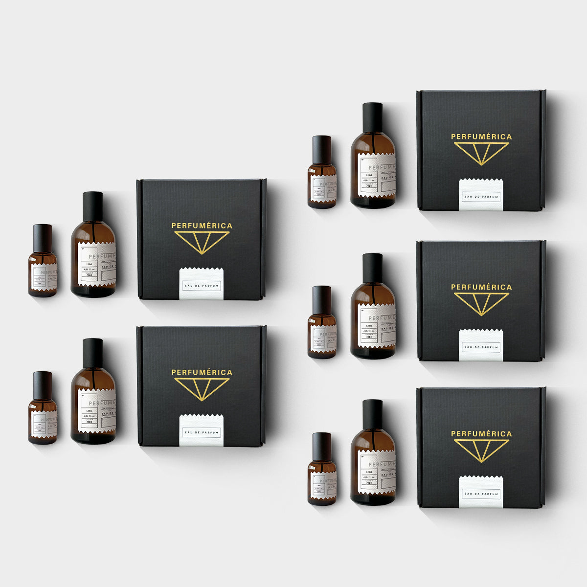 Tarjeta de regalo - 5 Perfumes de 120 Colección de la Casa y/o Edición Especial + 40 ml (versión de viaje)