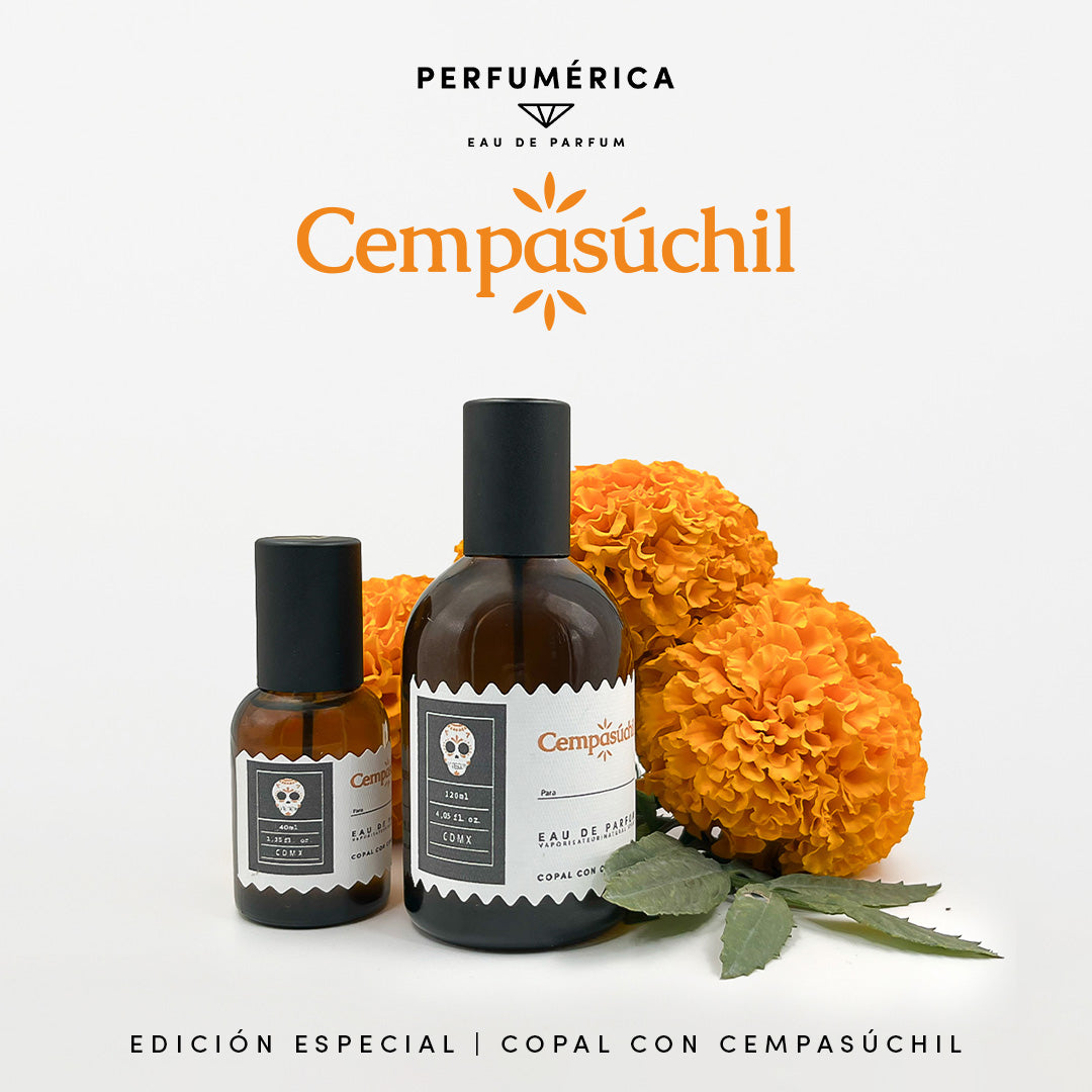 Copal con Cempasúchil